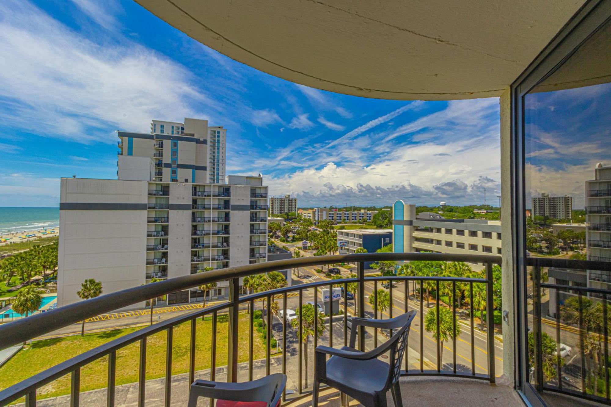 Ocean View Double Suite! Sleeps 4 Meridian Plaza 705 Мертл-Біч Екстер'єр фото