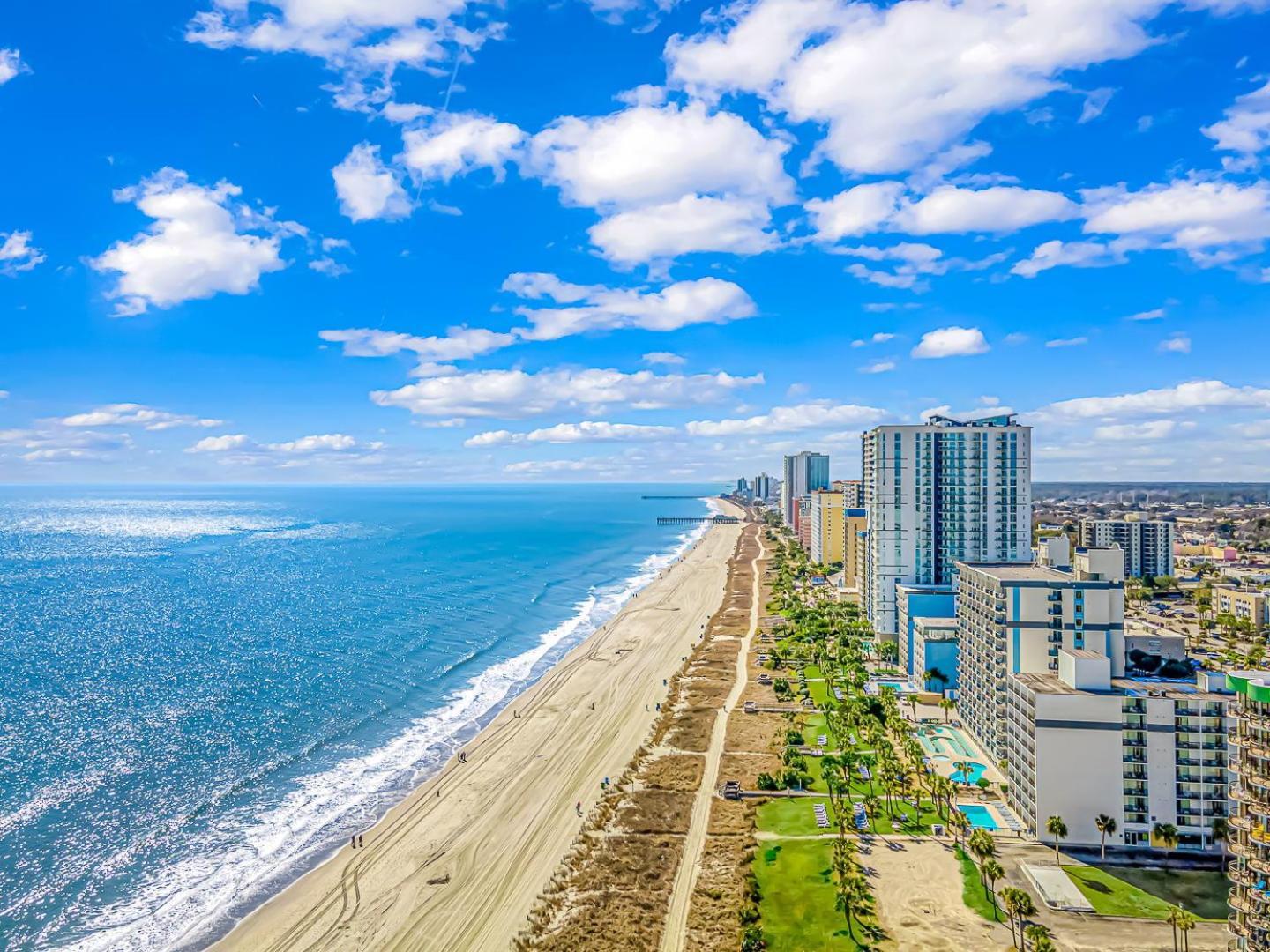 Ocean View Double Suite! Sleeps 4 Meridian Plaza 705 Мертл-Біч Екстер'єр фото