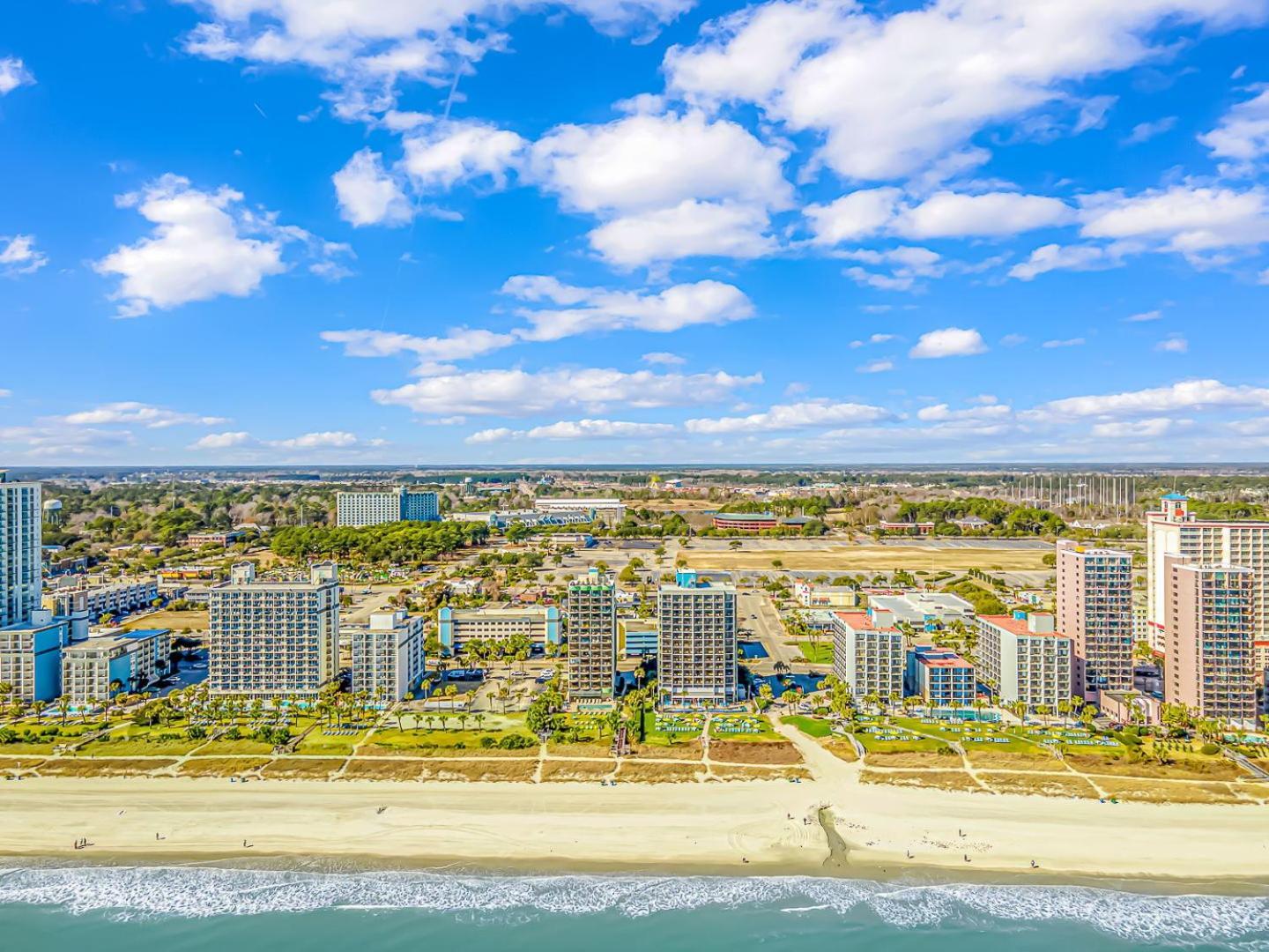 Ocean View Double Suite! Sleeps 4 Meridian Plaza 705 Мертл-Біч Екстер'єр фото