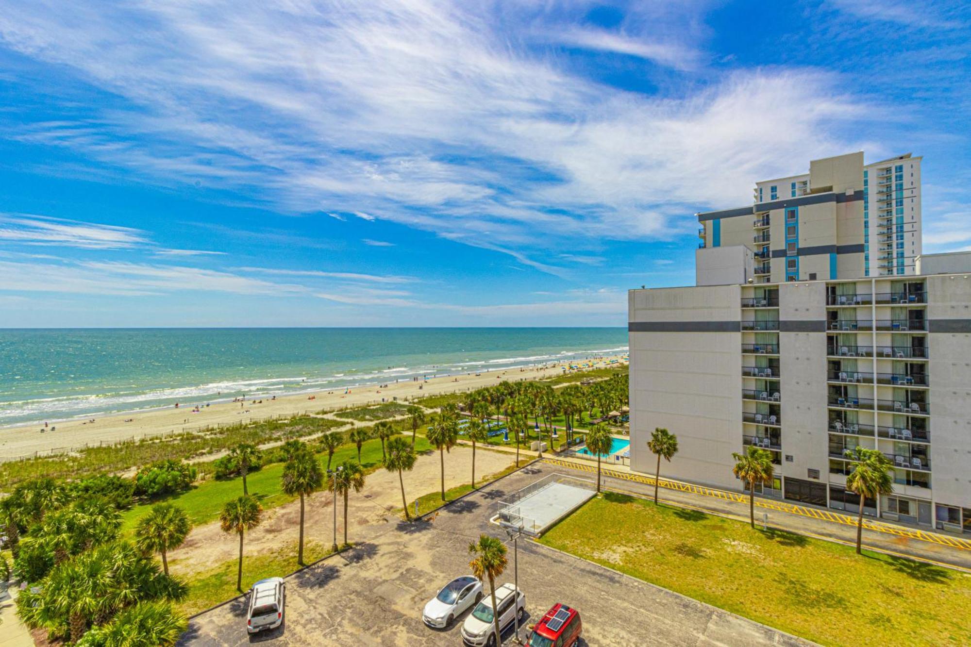Ocean View Double Suite! Sleeps 4 Meridian Plaza 705 Мертл-Біч Екстер'єр фото