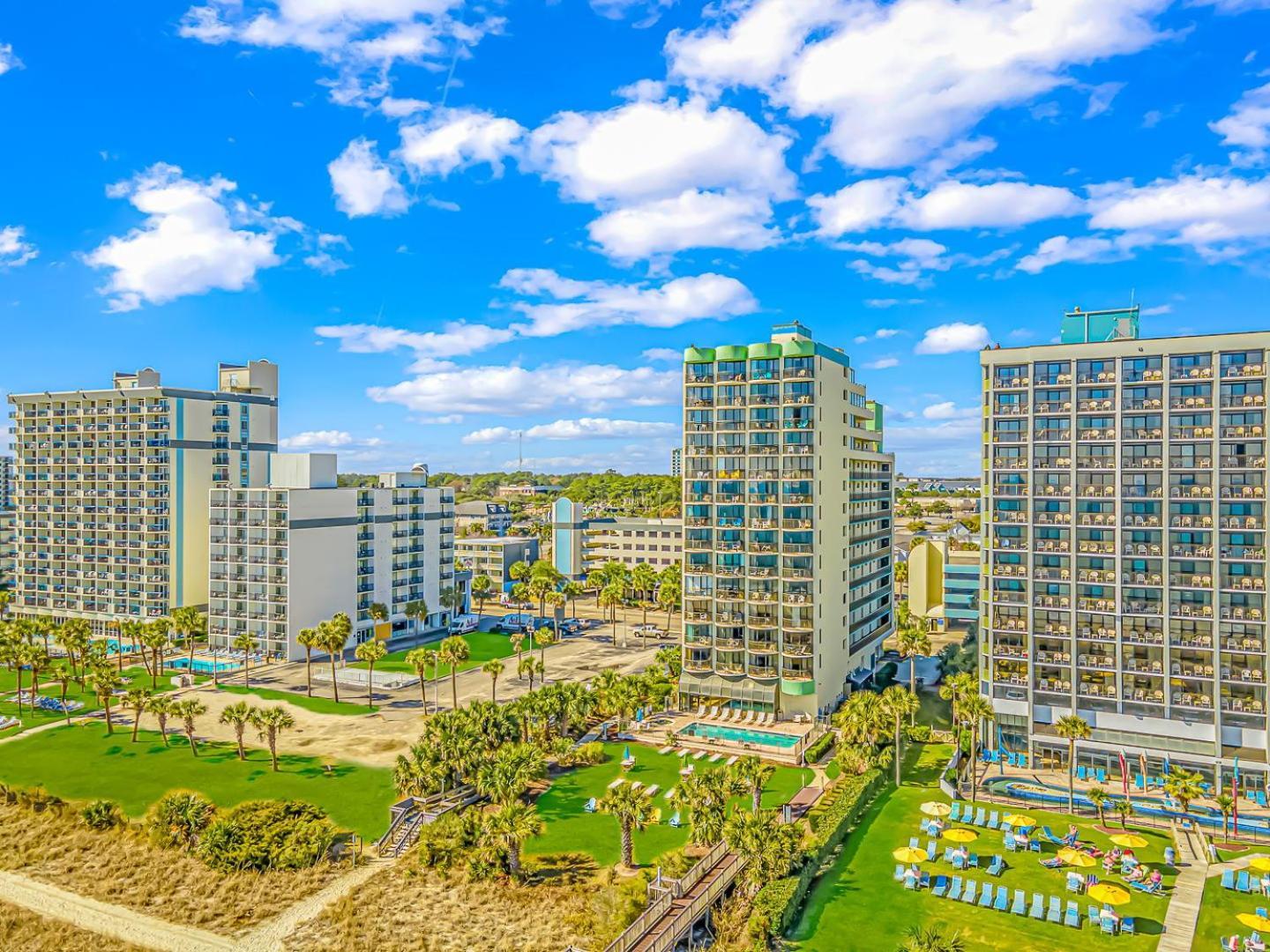 Ocean View Double Suite! Sleeps 4 Meridian Plaza 705 Мертл-Біч Екстер'єр фото