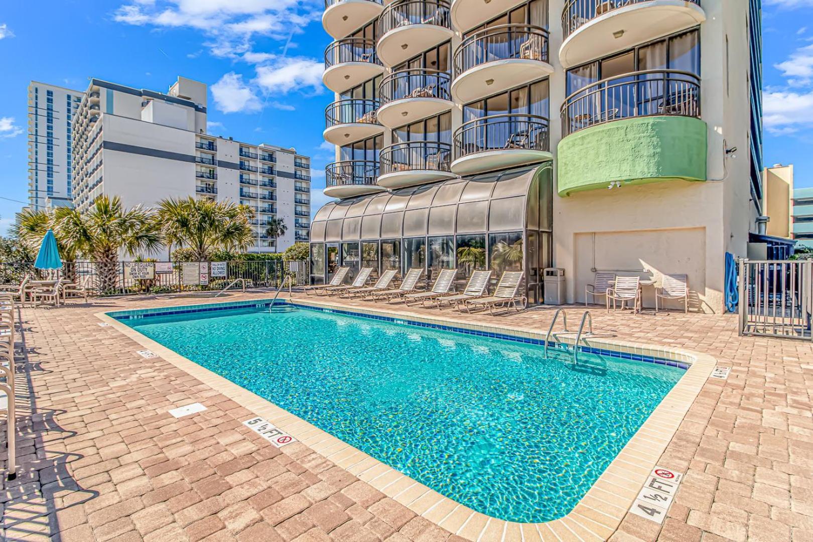 Ocean View Double Suite! Sleeps 4 Meridian Plaza 705 Мертл-Біч Екстер'єр фото