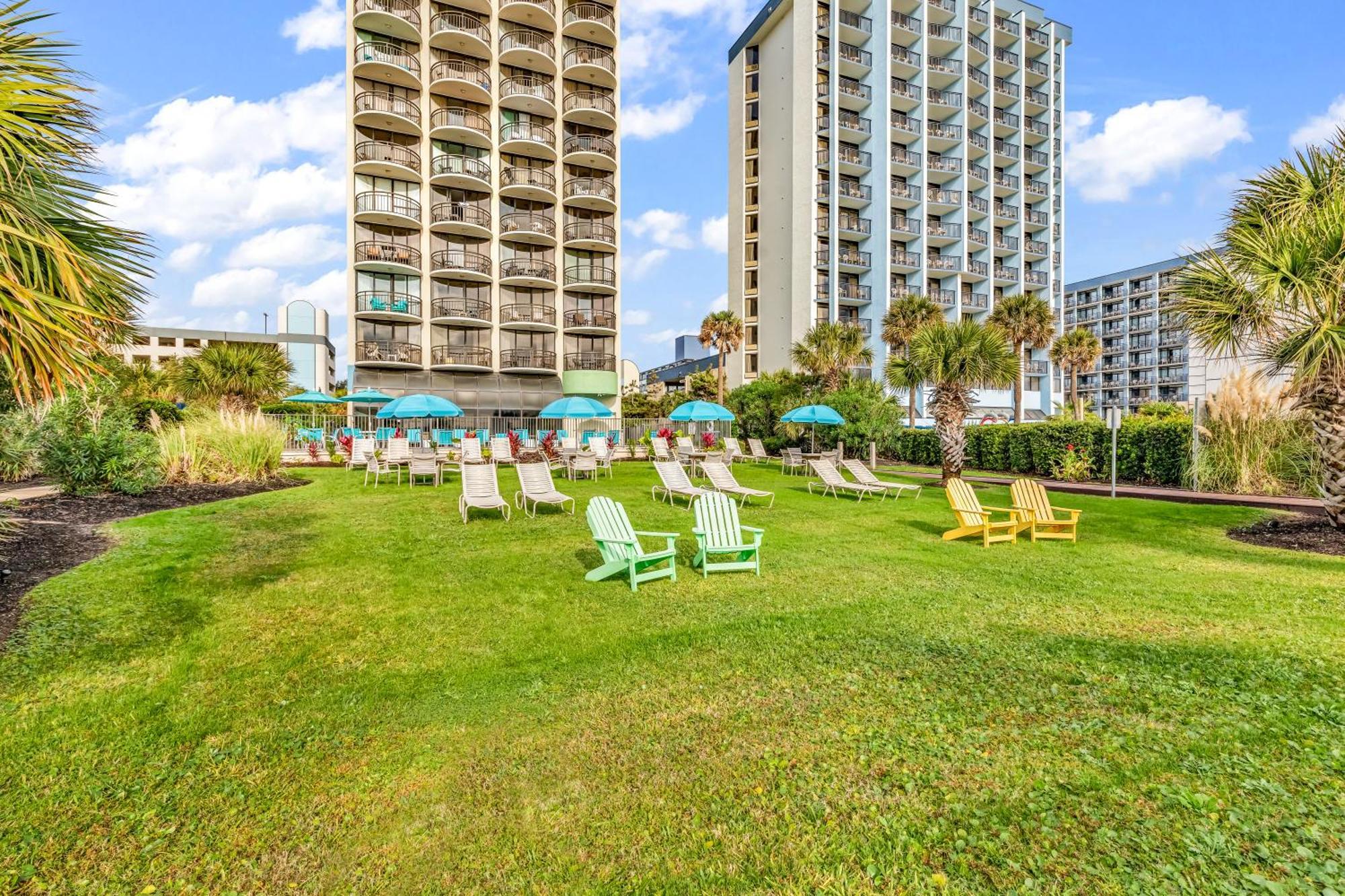 Ocean View Double Suite! Sleeps 4 Meridian Plaza 705 Мертл-Біч Екстер'єр фото