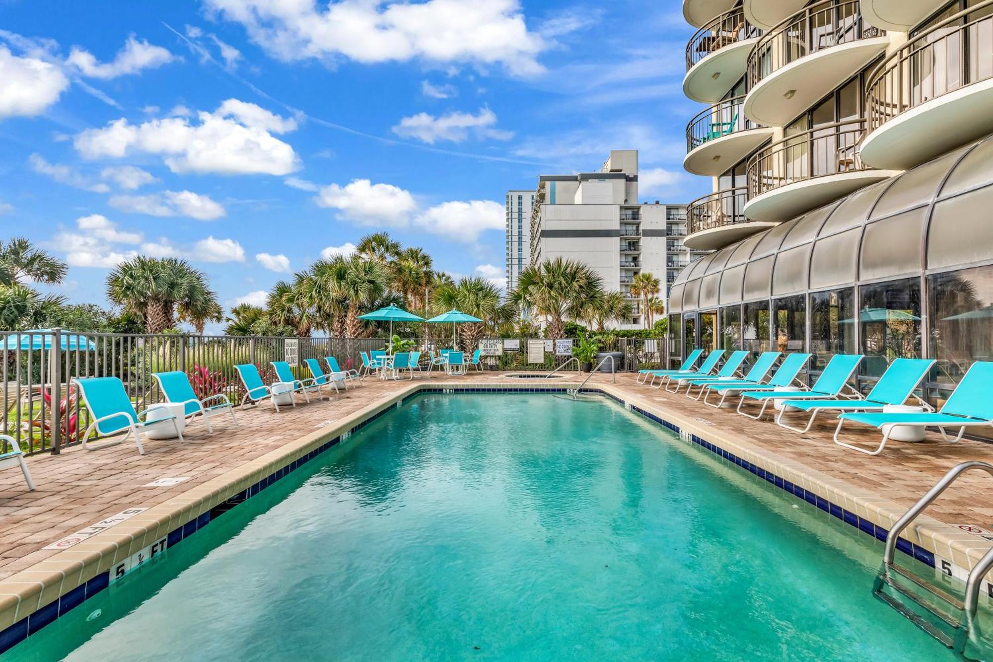 Ocean View Double Suite! Sleeps 4 Meridian Plaza 705 Мертл-Біч Екстер'єр фото