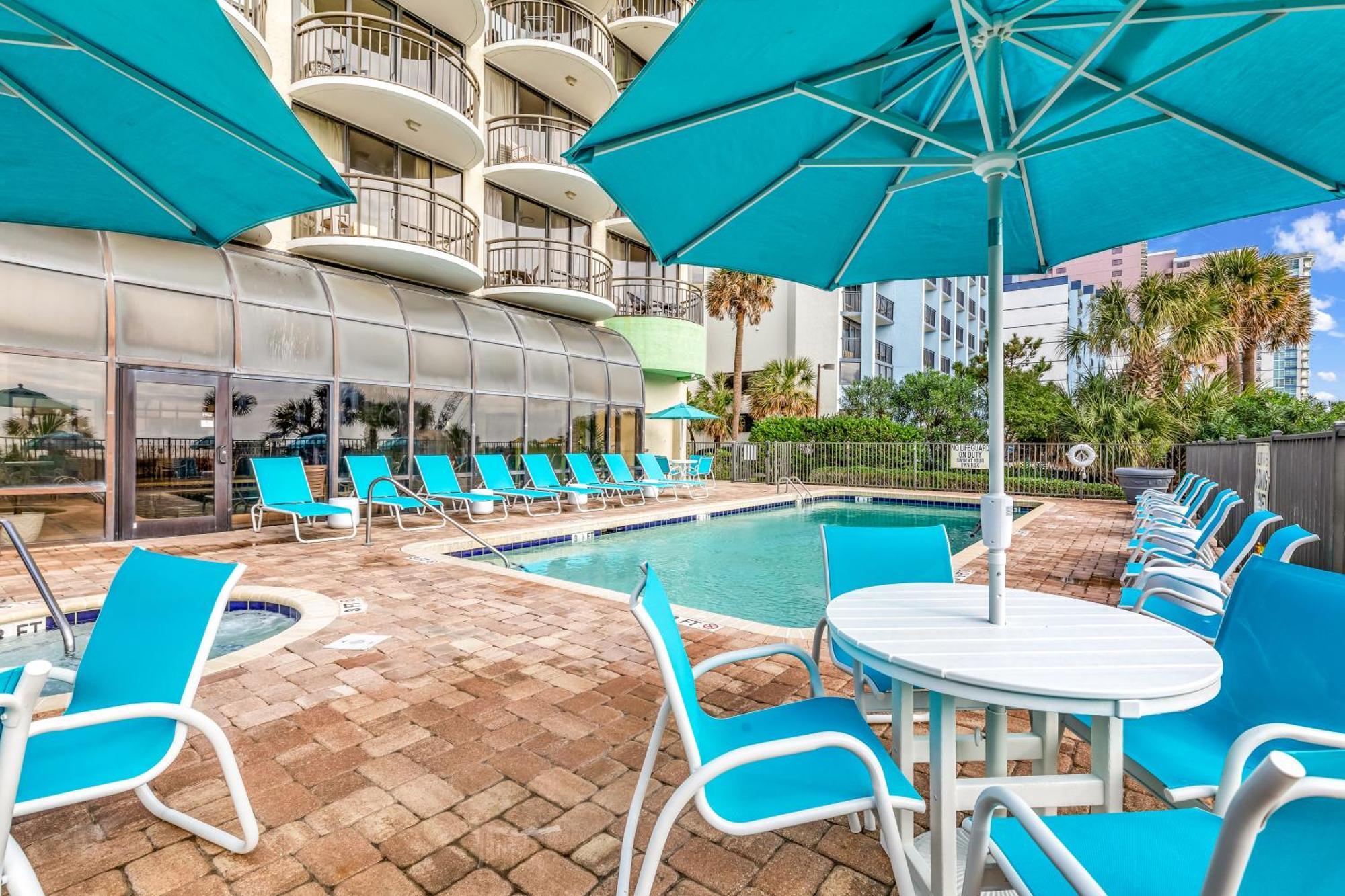 Ocean View Double Suite! Sleeps 4 Meridian Plaza 705 Мертл-Біч Екстер'єр фото