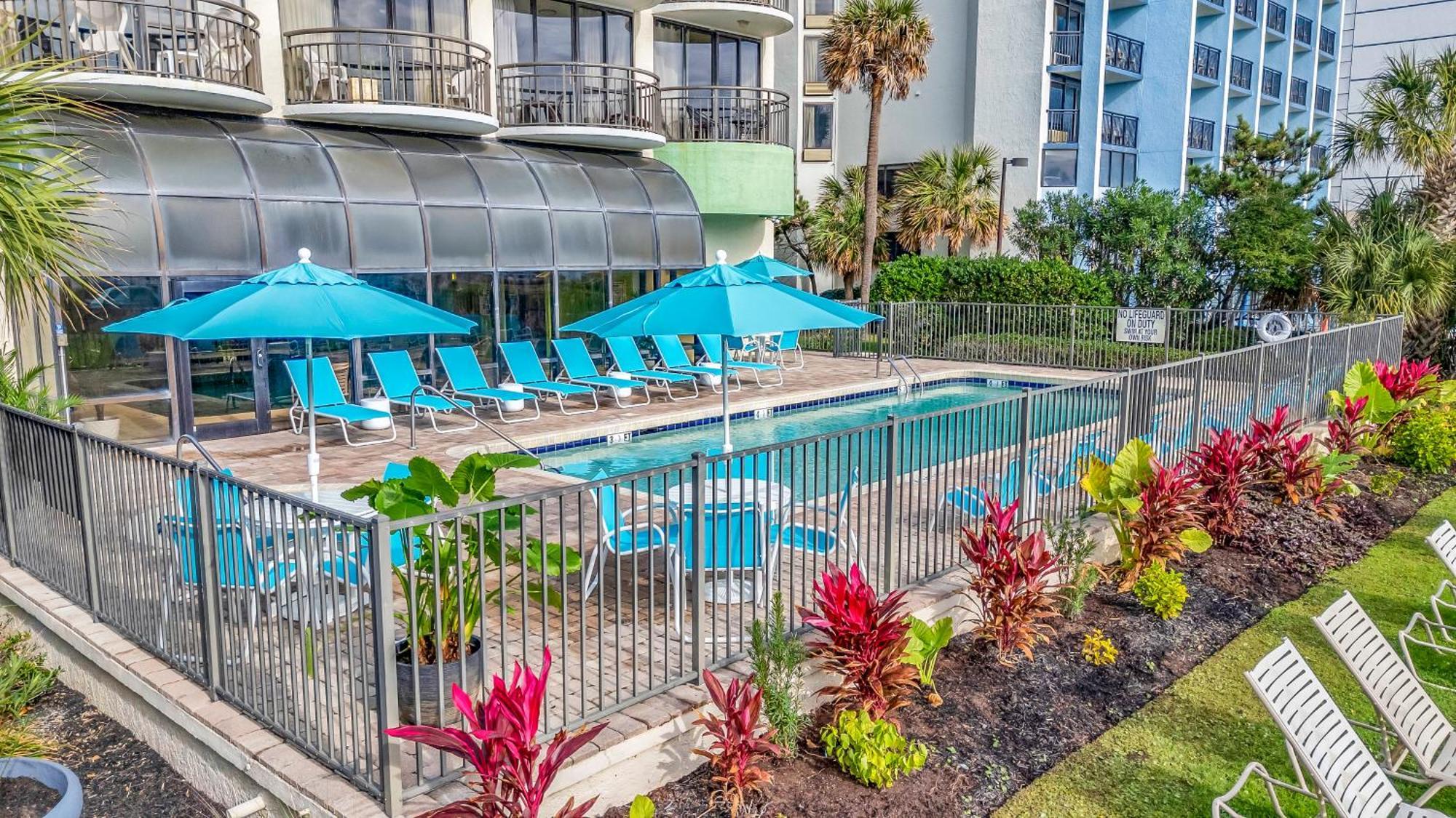 Ocean View Double Suite! Sleeps 4 Meridian Plaza 705 Мертл-Біч Екстер'єр фото