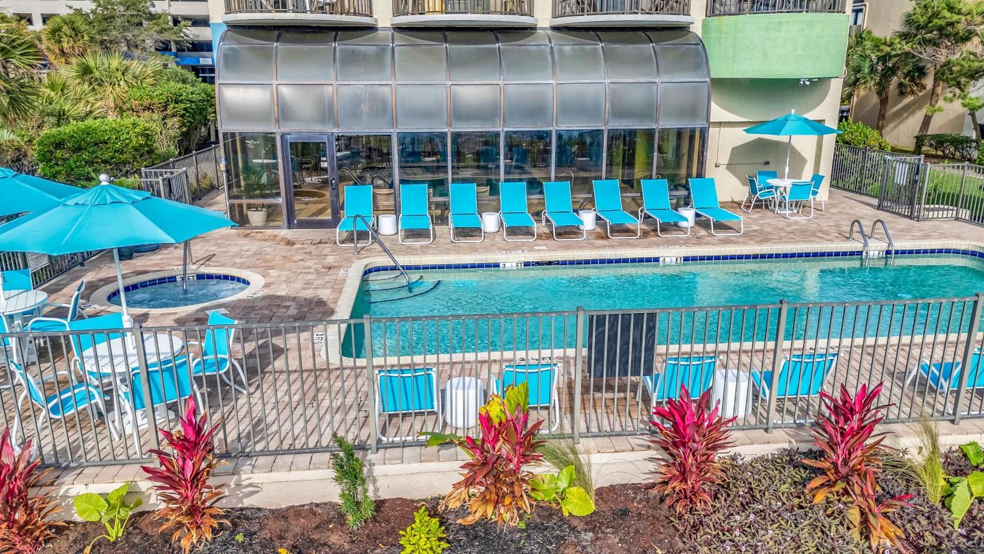 Ocean View Double Suite! Sleeps 4 Meridian Plaza 705 Мертл-Біч Екстер'єр фото