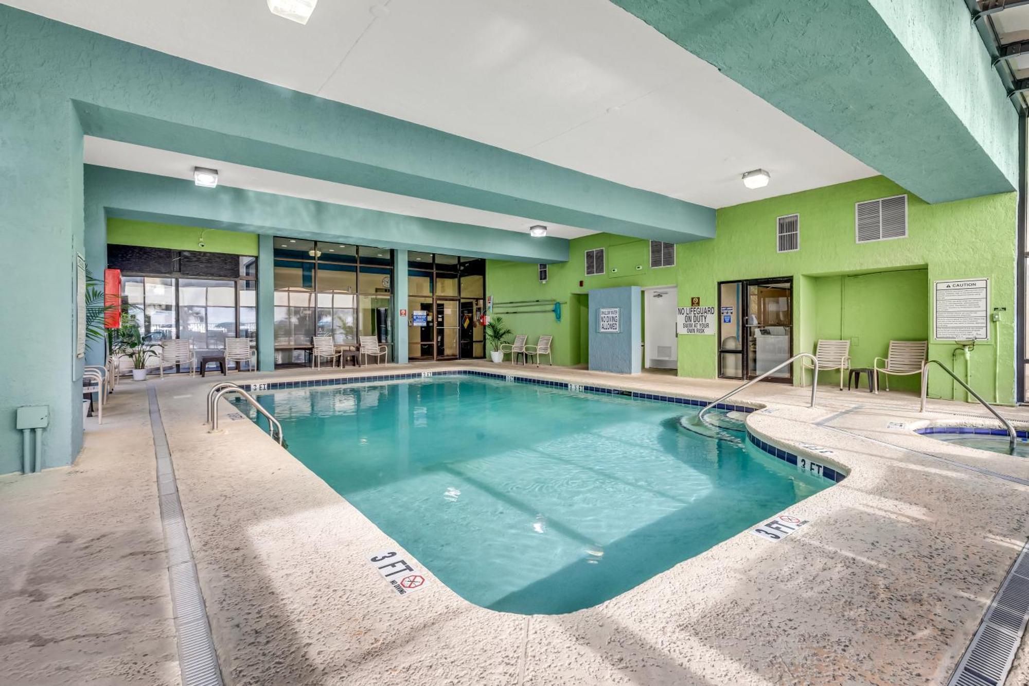 Ocean View Double Suite! Sleeps 4 Meridian Plaza 705 Мертл-Біч Екстер'єр фото
