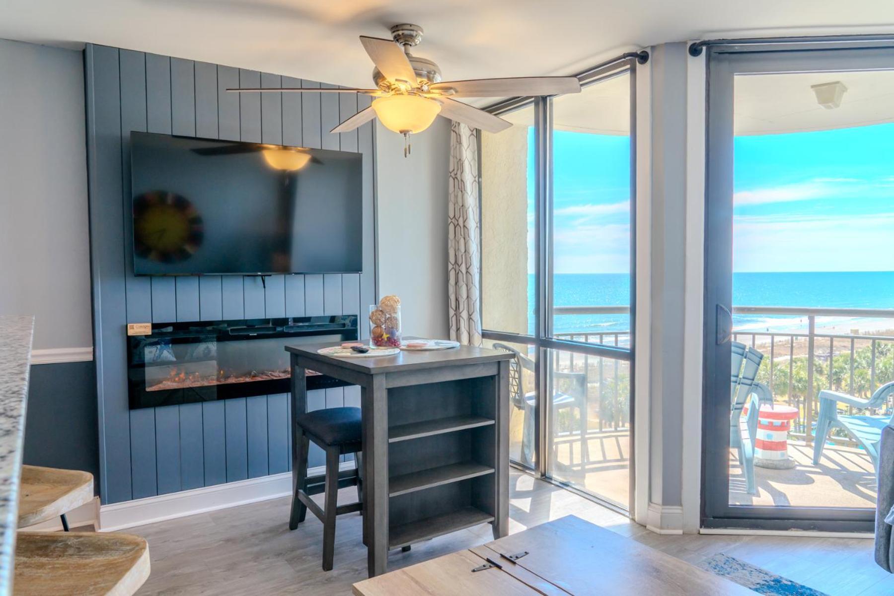 Ocean View Double Suite! Sleeps 4 Meridian Plaza 705 Мертл-Біч Екстер'єр фото
